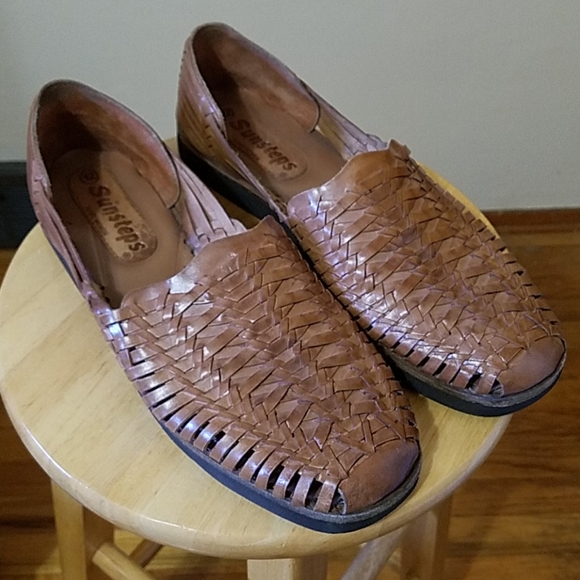 sunsteps hand woven shoes